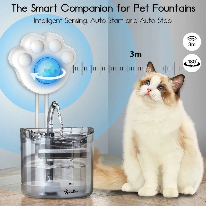 Smart motion sensor for automatic pet fountain, view 7 - MRSLM