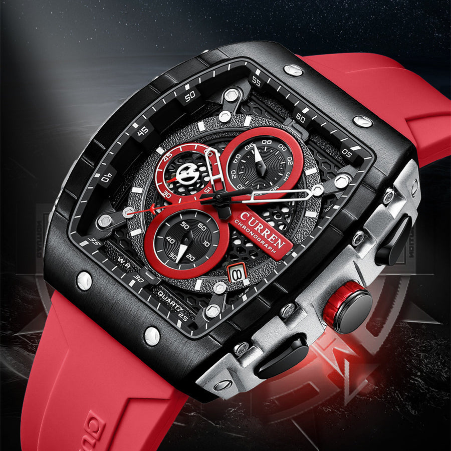 Men's Six-pin Quartz Tape Men's Watch – MRSLM