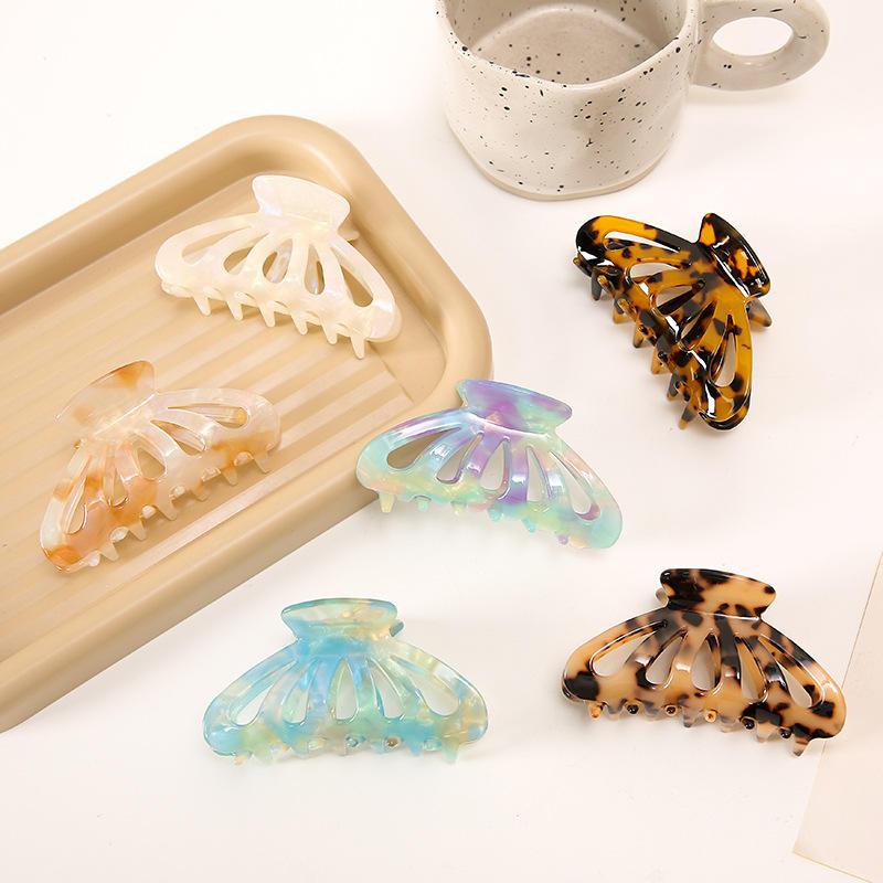 geometric hollow stripes barrettes - MRSLM