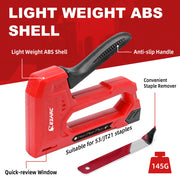 hand staple gun kit, view 6 - MRSLM