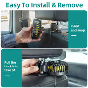 Portable USB car fan cooler, view 4 - MRSLM
