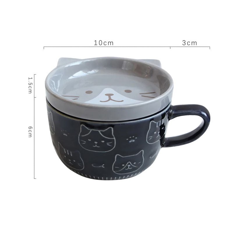 cartoon animal coffee mug, view 2 - MRSLM