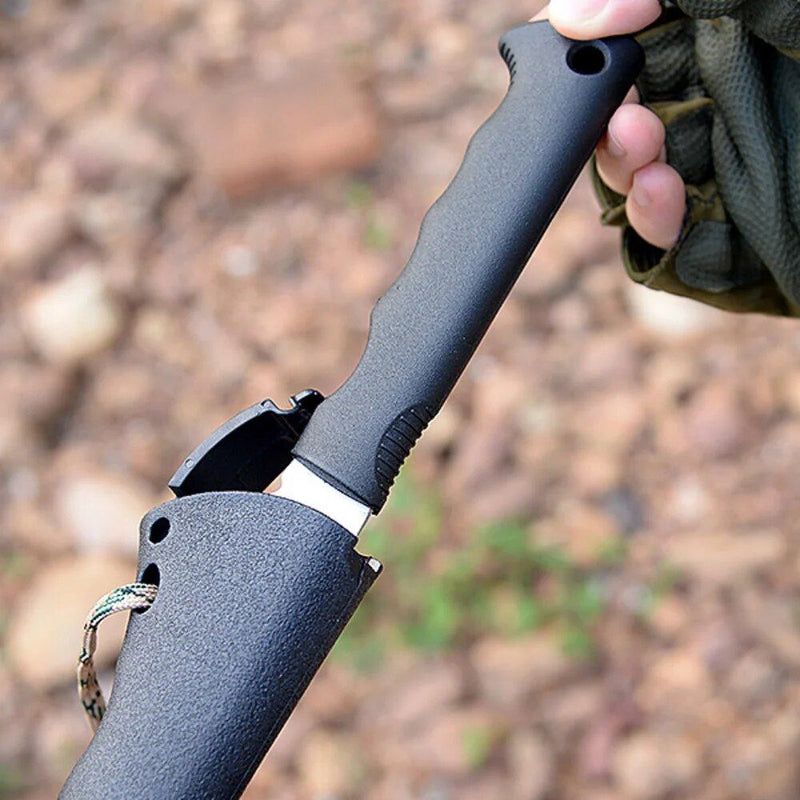 multifunctional stainless steel outdoor axe, view 7 - MRSLM