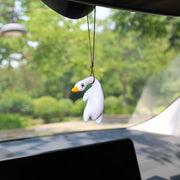 swinging duck car ornament, view 6 - MRSLM