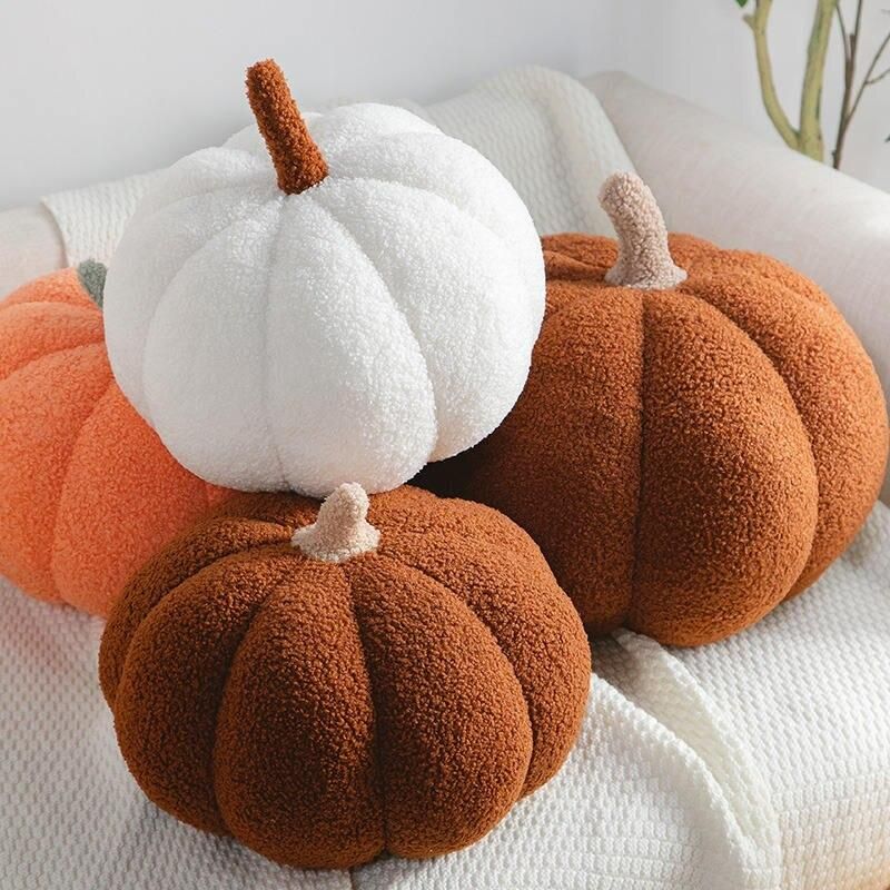 Funny Pumpkin Plush Pillow