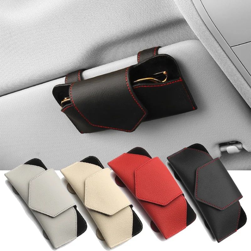 Universal Car Sun Visor Glasses and Accessories Holder