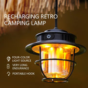 retro portable camping lantern, view 3 - MRSLM
