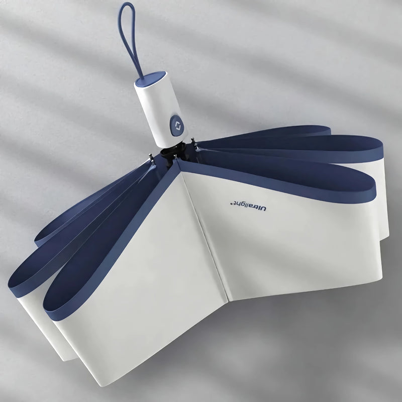 uv protection folding automatic umbrella for women, view 2 - MRSLM