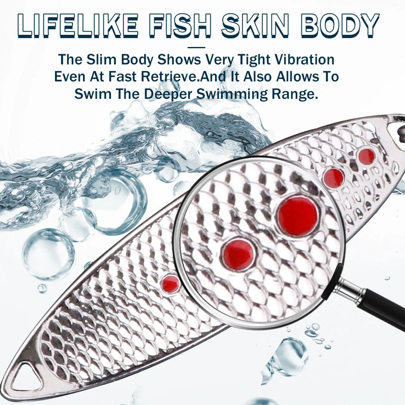 metal vib jig fishing lure, view 7 - MRSLM