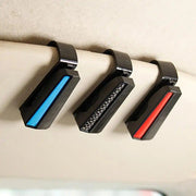 car sun visor sunglass and card clip, view 5 - MRSLM