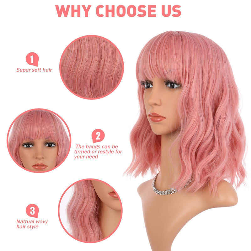 fluffy chemical fiber wig, view 4 - MRSLM