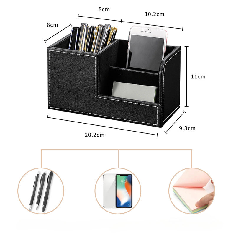 Leather pen holder, view 5 - MRSLM