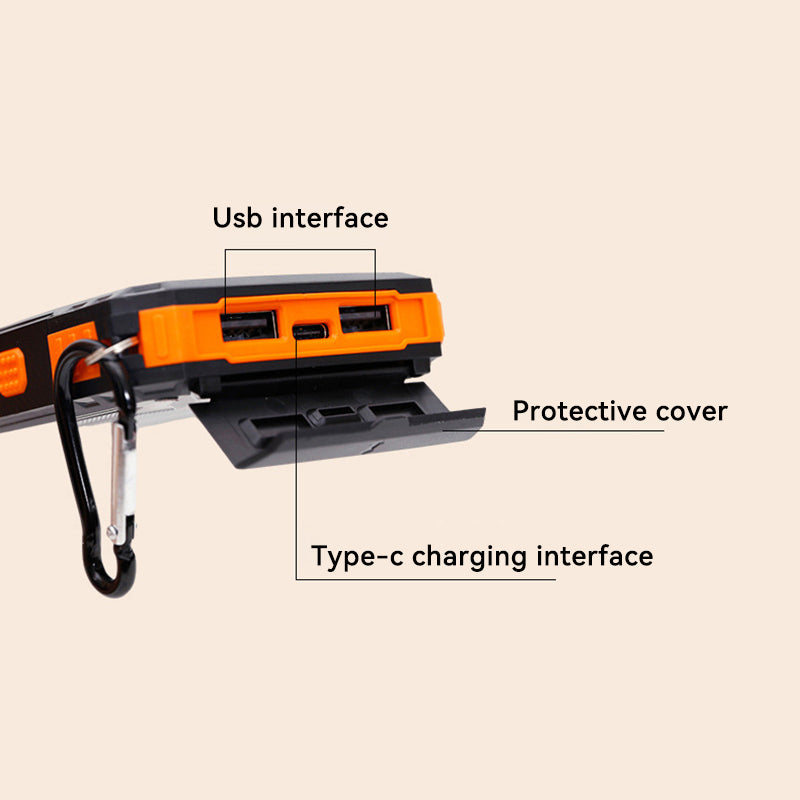 Solar-Powerbank mit extrem hoher Kapazität