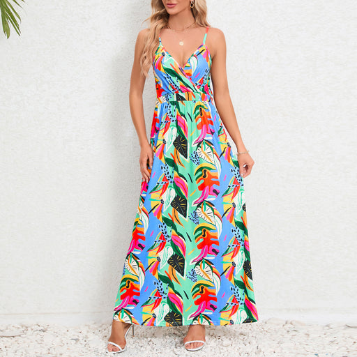 paisley long dress, view 16 - MRSLM