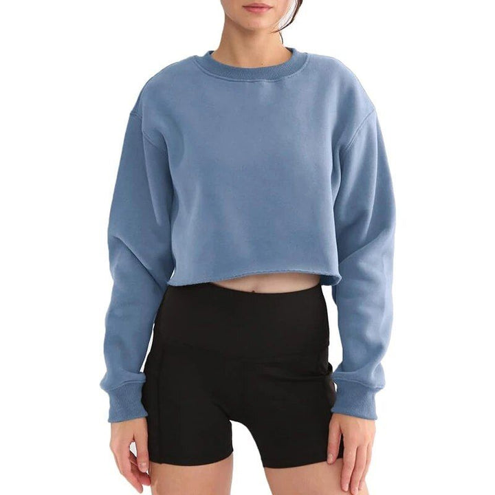 Chic Oversized Cotton-Poly Blend Hoodies for Women