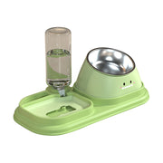 automatic pet water dispenser and slow food bowl, view 6 - MRSLM
