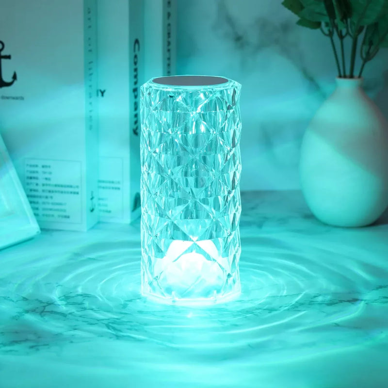 RGB crystal diamond LED night light, view 9 - MRSLM
