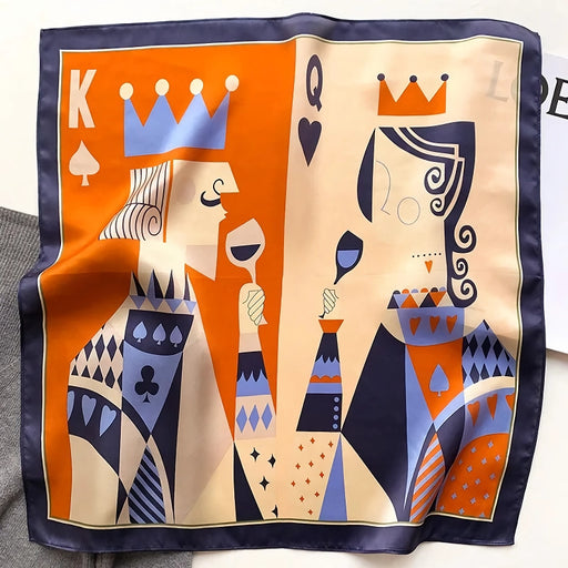 mulberry silk square scarf - MRSLM