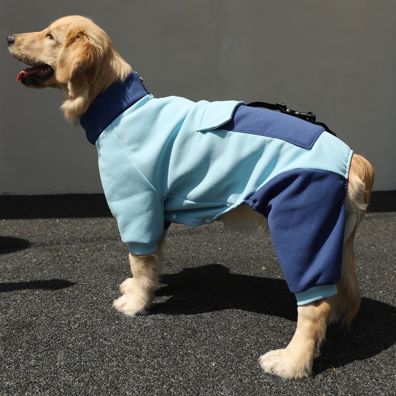 sporty big dog jacket, view 7 - MRSLM