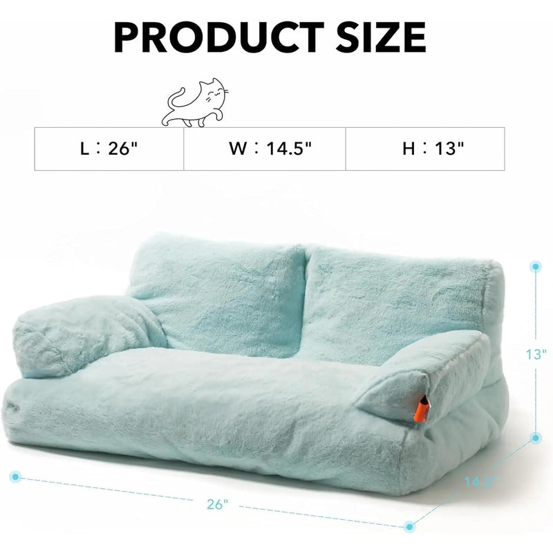 washable pet sofa bed, view 2 - MRSLM