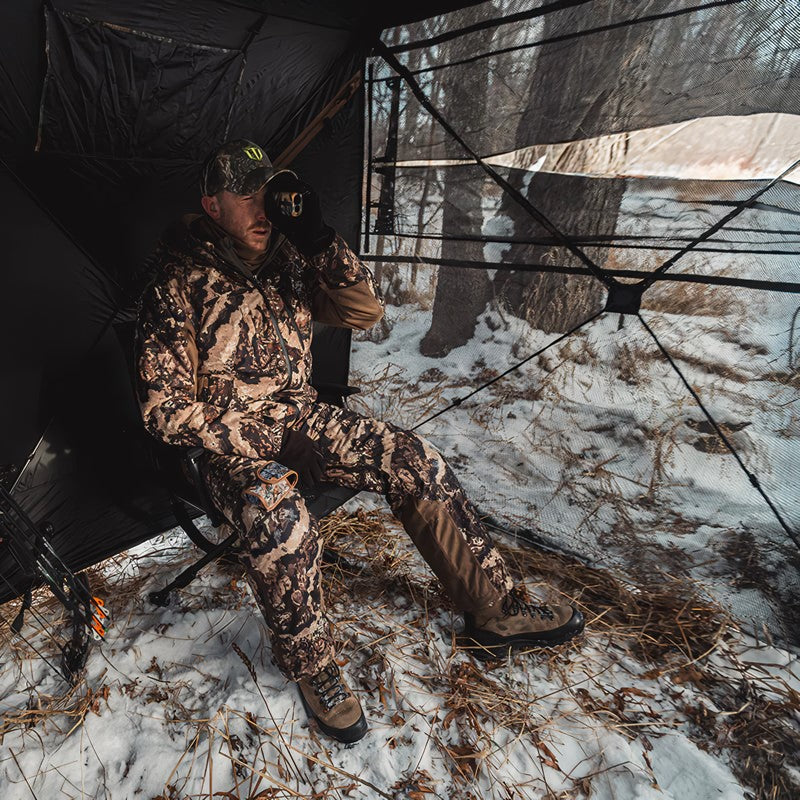 Lightweight camouflage camping tent, view 6 - MRSLM