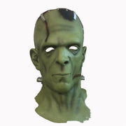 Green latex Halloween mask - MRSLM