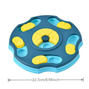 interactive slow feeder dog bowl toy, view 7 - MRSLM