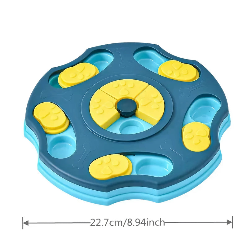 interactive slow feeder dog bowl toy, view 7 - MRSLM