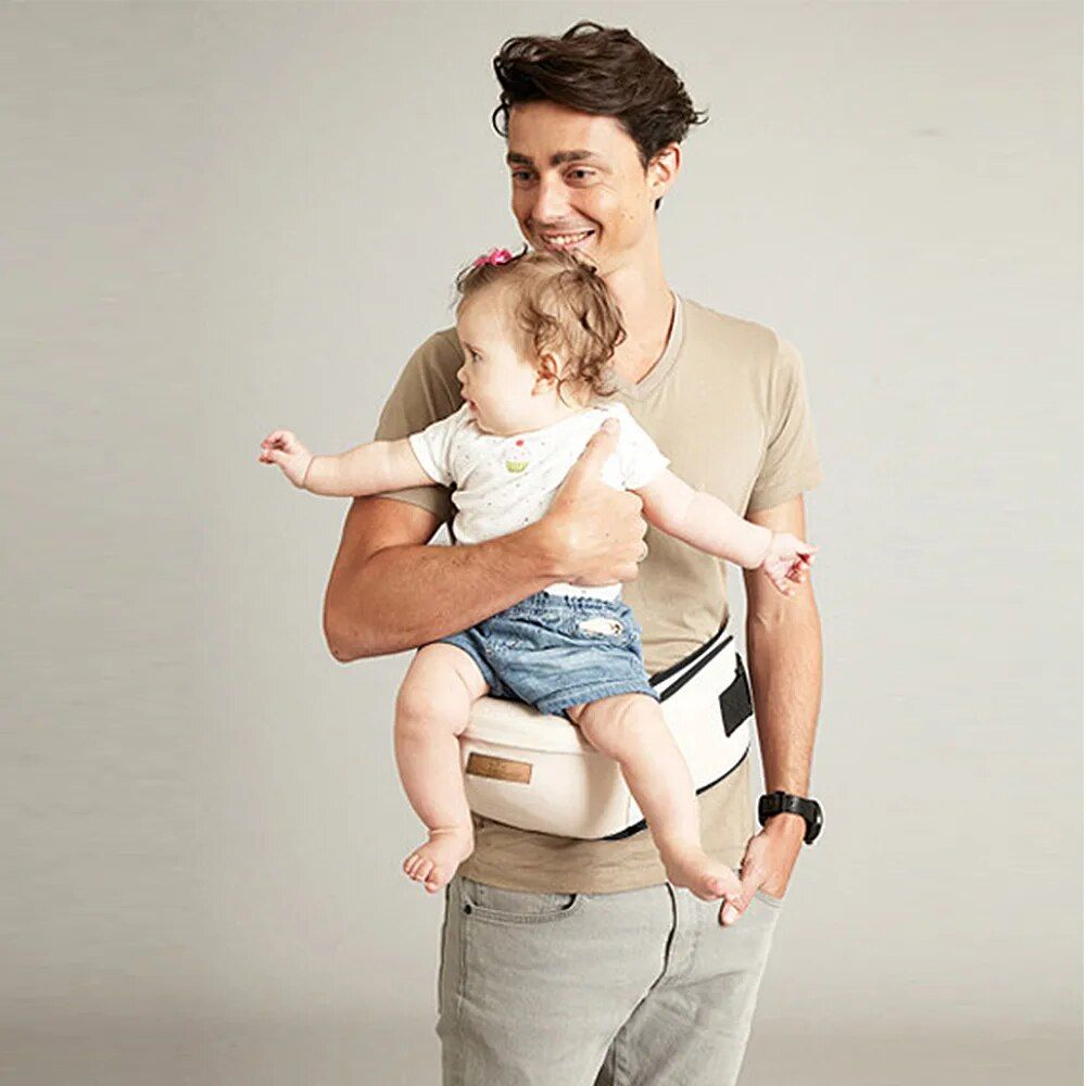 ComfortMax Adjustable Baby Carrier with Hip Seat – Ergonomic, Multi-Position Child Carrier for All Seasons