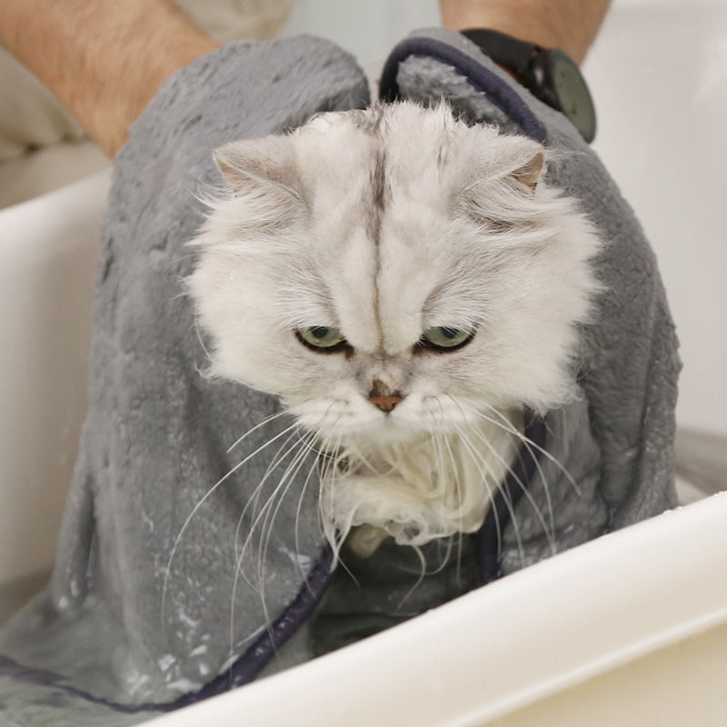 soft absorbent pet towel, view 6 - MRSLM