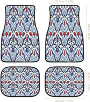 Vintage Persian-Turkish car floor mats, view 3 - MRSLM