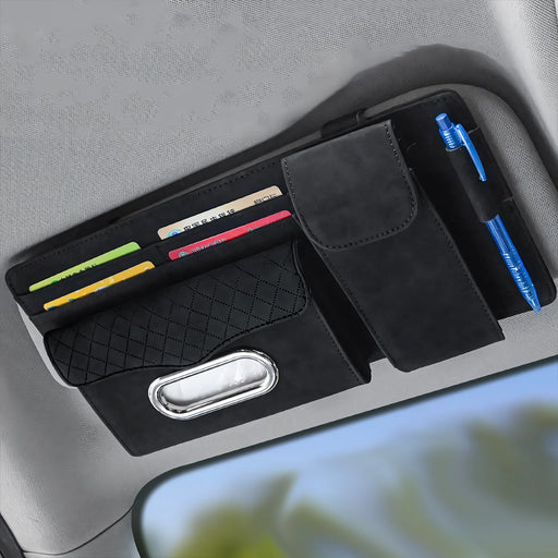 car sun visor organizer with tissue holder - MRSLM