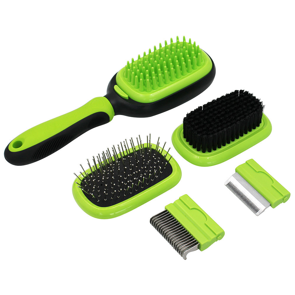 5-in-1 Haustierpflegebürsten-Set