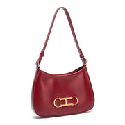 retro half-moon shoulder bag, view 3 - MRSLM