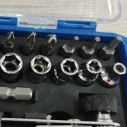 23-piece ratchet wrench and screwdriver set, view 4 - MRSLM