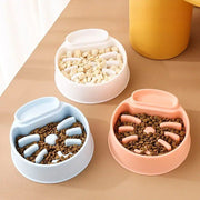 slow feeder pet bowl, view 6 - MRSLM