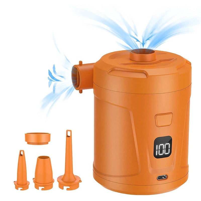 portable air pump, view 4 - MRSLM