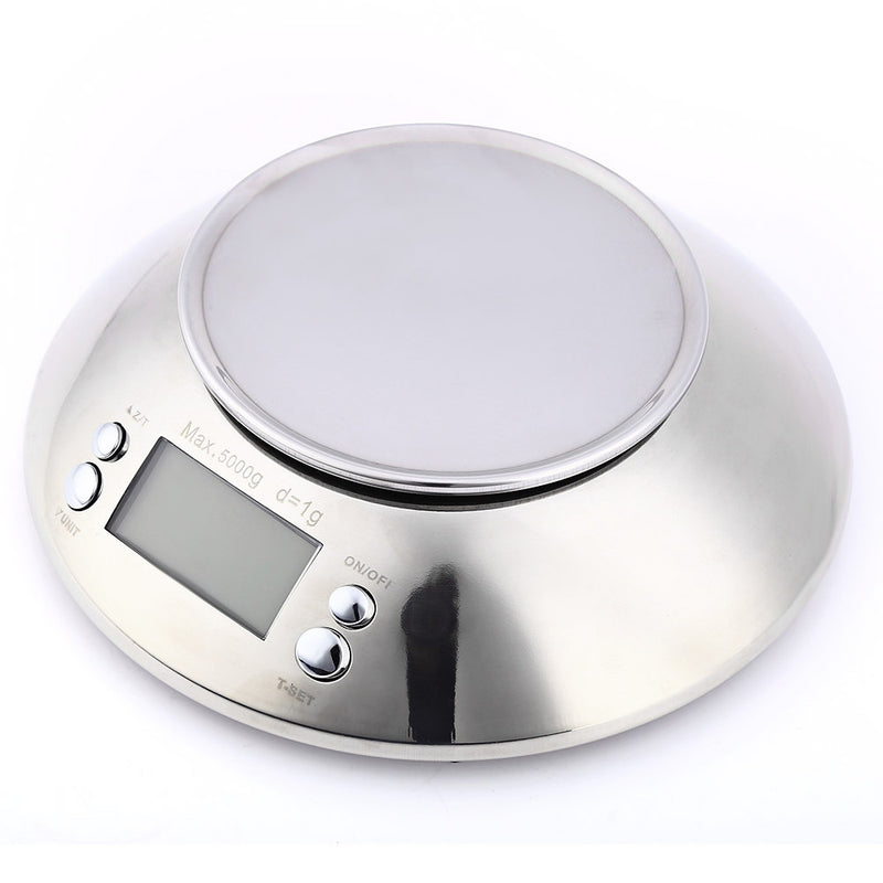 stainless steel digital kitchen scale, view 2 - MRSLM