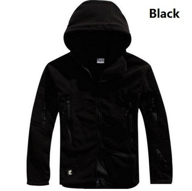 Men's thermal fleece tactical jacket, view 8 - MRSLM