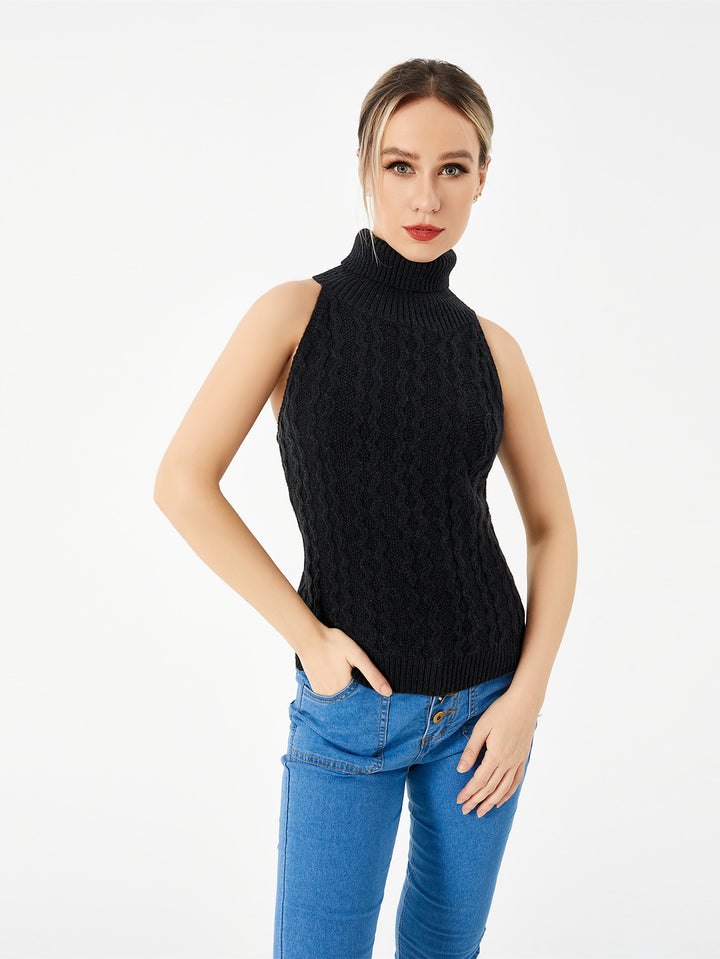 Women's Stretch Casual Turtleneck Sweater