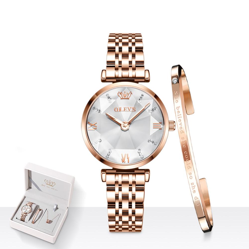 Mechanical Watch Waterproof Light Luxury Quartz Ladies Watch