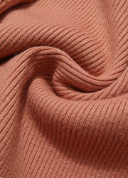 knitted turtleneck A-line dress, view 6 - MRSLM