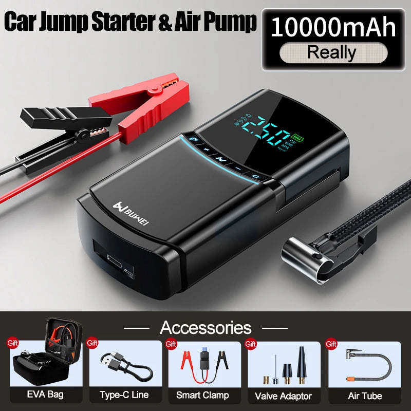 4-in-1 car jump starter, view 3 - MRSLM