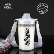 bpa-free leak-proof protein shaker bottle, view 2 - MRSLM