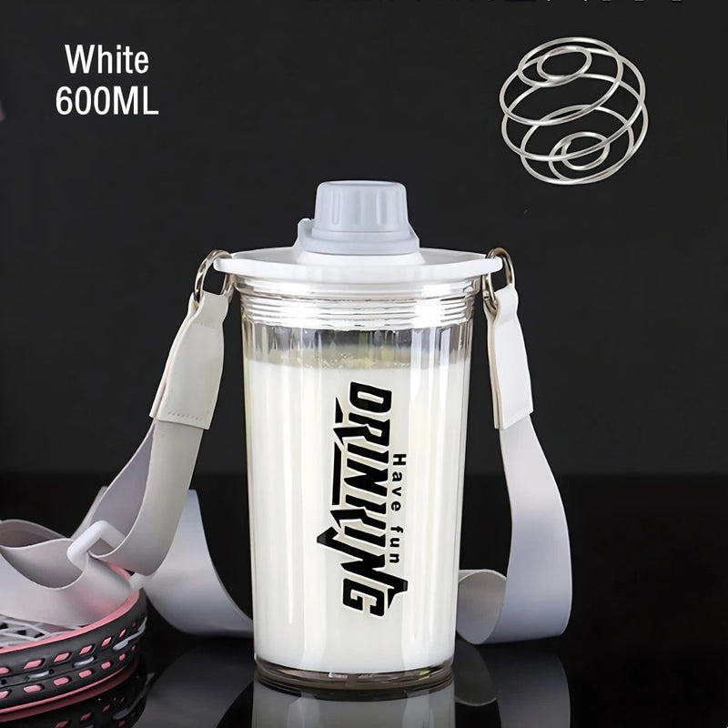 bpa-free leak-proof protein shaker bottle, view 2 - MRSLM