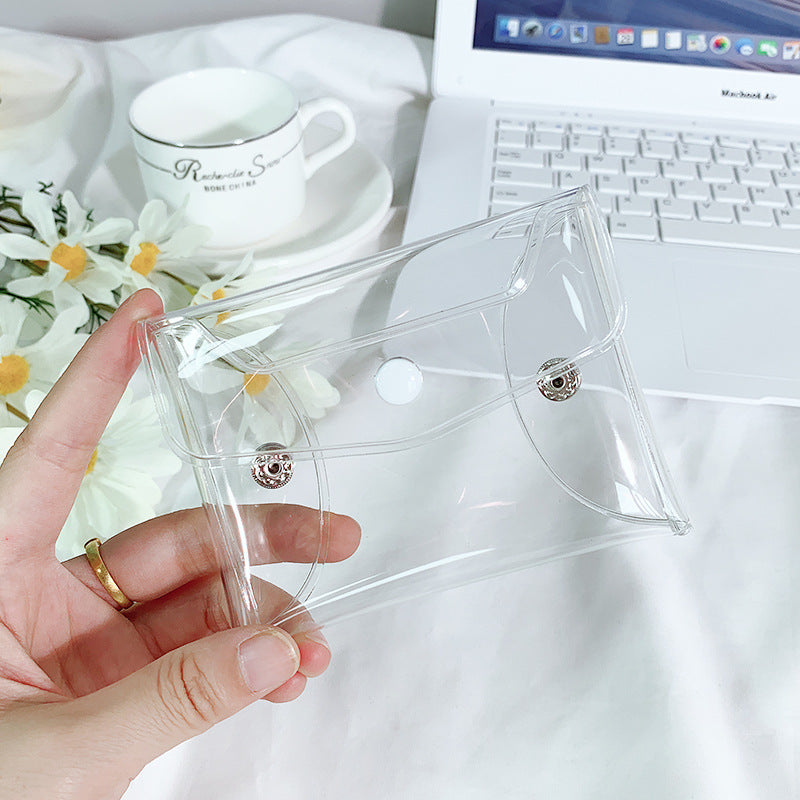 transparent pvc cosmetic bag, view 5 - MRSLM