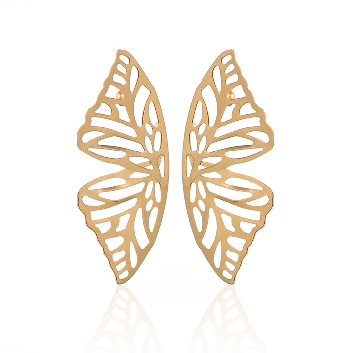 Angel Wing Butterfly Stud Earrings for Women