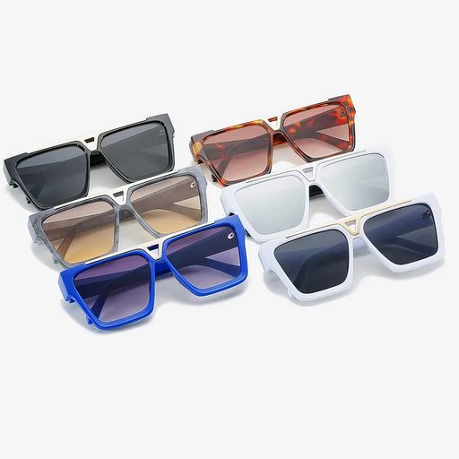 Gradient lens shield sunglasses - MRSLM