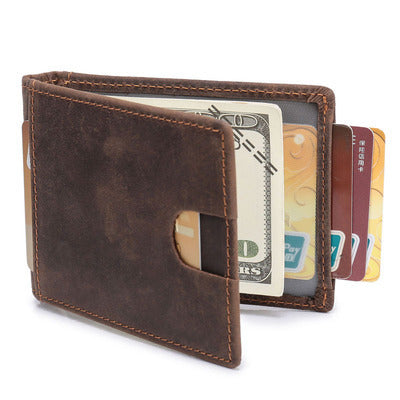 Handmade Simple Leather Wallet