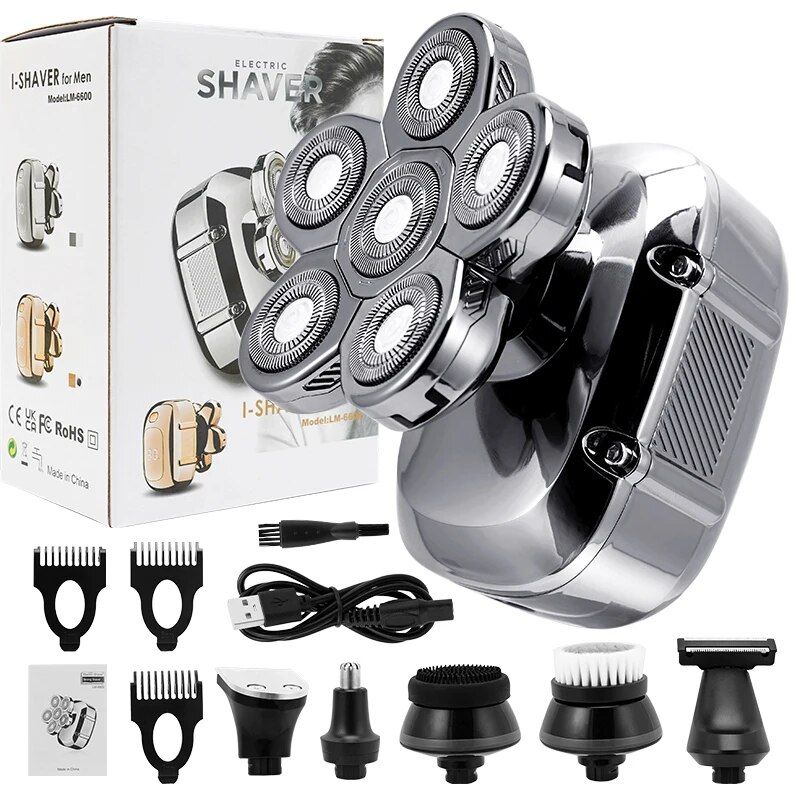 6 in 1 electric shaver, view 2 - MRSLM